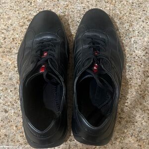 Black Leather Men's Prada Shoes!